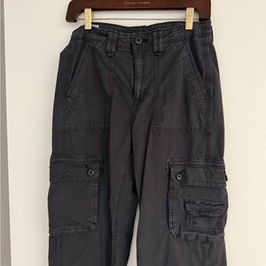 AMERICAN EAGLE  black cargo pants
